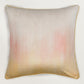 Velvet Cushion Cover -Multicolor Gradation with Cord Piping 16x16 Inches (Set of 1)