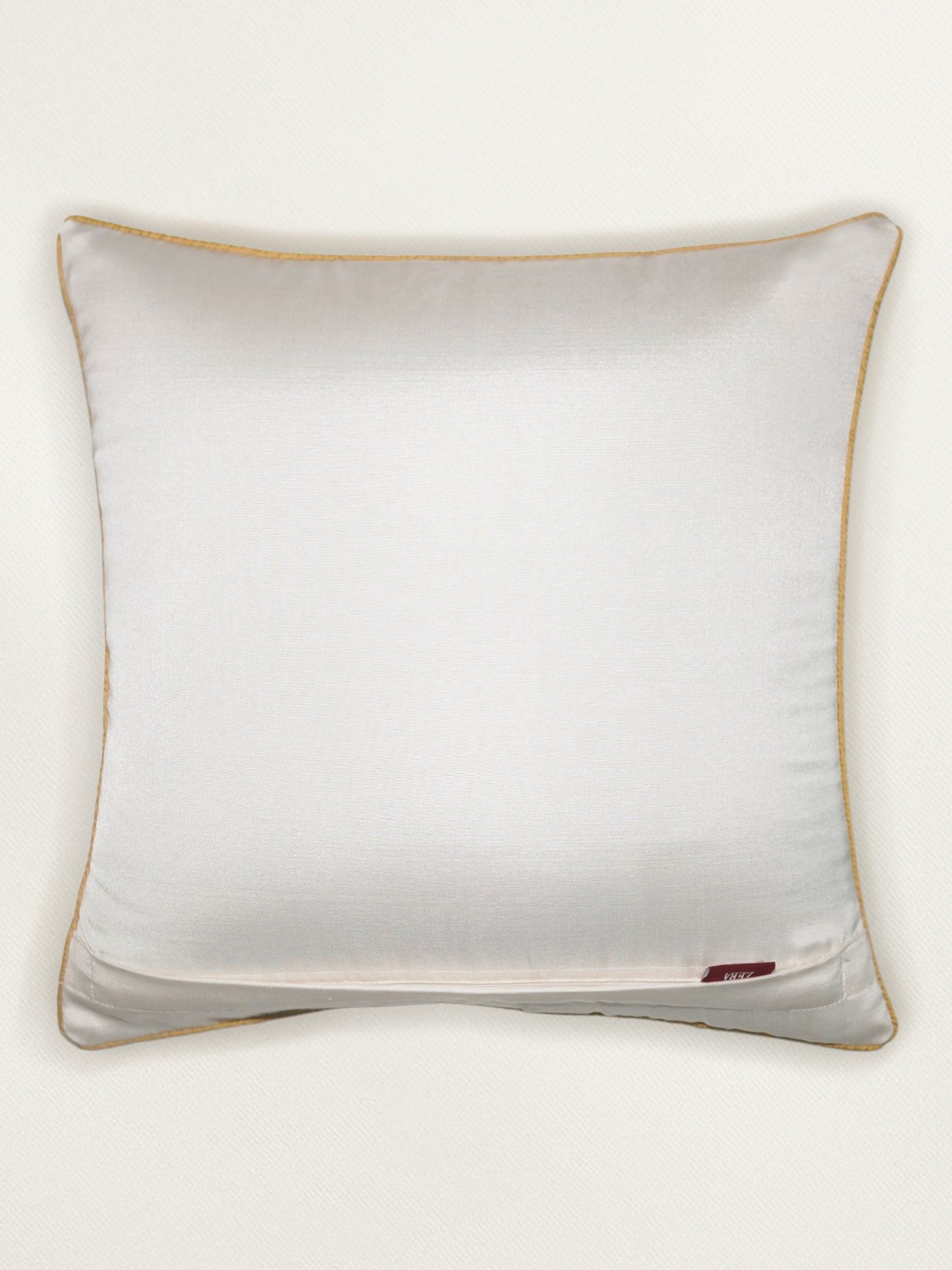 Velvet Cushion Cover -Multicolor Gradation with Cord Piping 16x16 Inches (Set of 1)