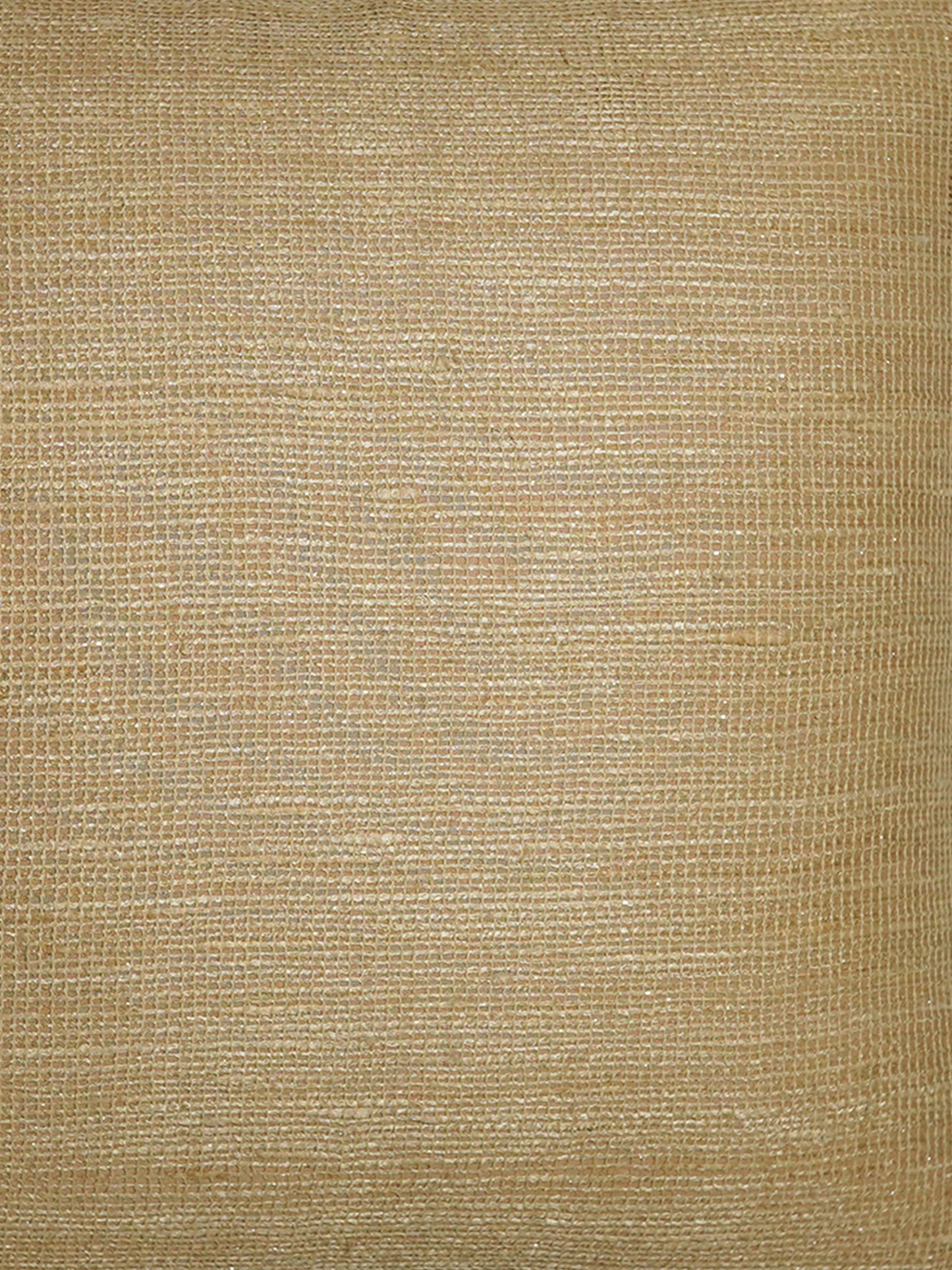 ZEBA Cushion Cover - Luxe Collection | Sofa, Bedroom, Couch | Self Textured | Golden Brown - Polyester | 18x18 inch (45x45 cms) (Pack of 1)