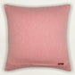 Poly Cotton Pink Cushion Cover -Digital Print |Hand-Painted Gold Strokes – 16x16 Inches (Set of )