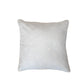 Hand Embroidery Cushion Cover | Snowflakes with Cord Piping - Cotton 20x20 inches