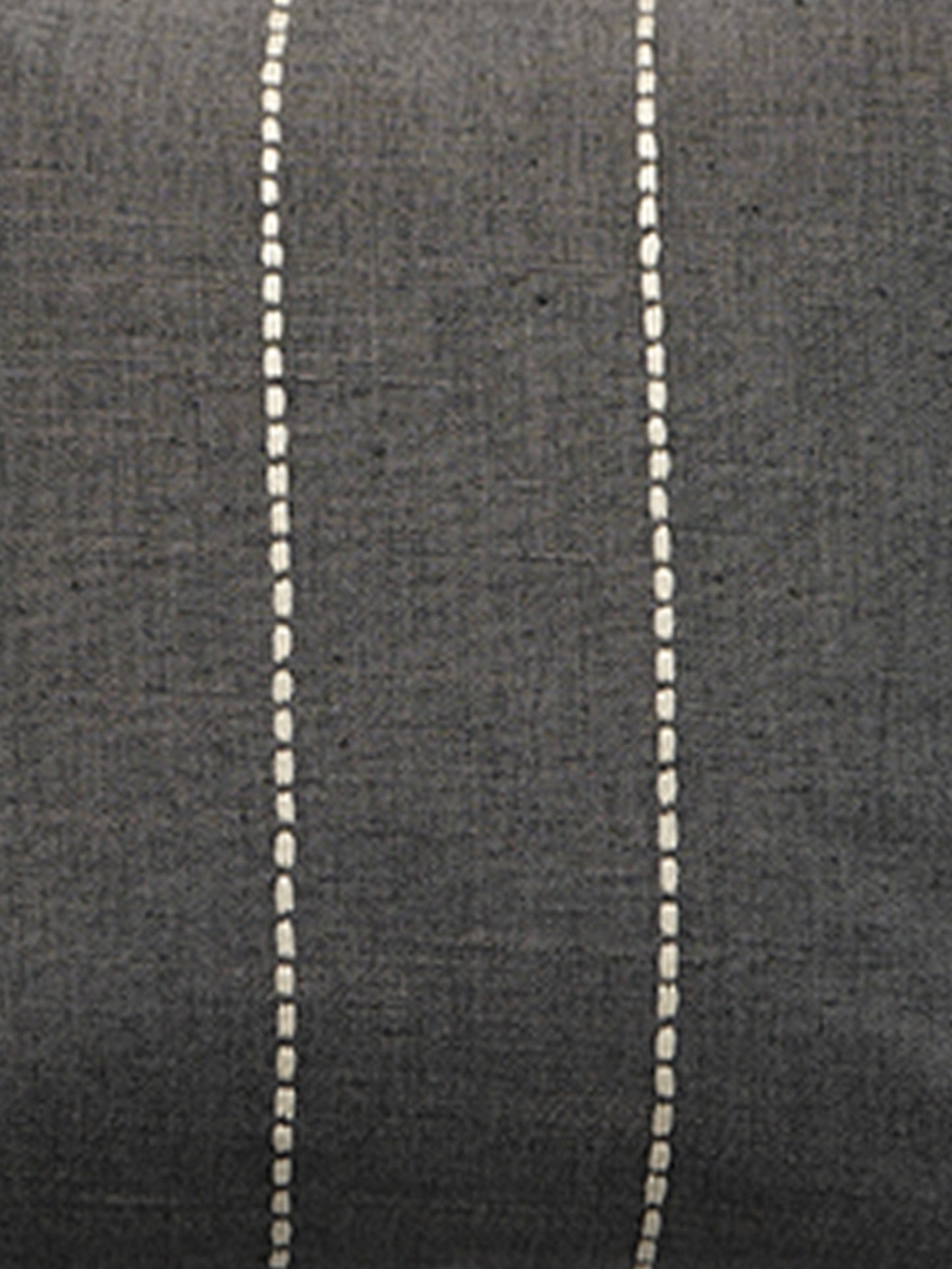 Polyester Blend Cushion Cover - Black, Digital Flange , Flat Piping & Hand Embroidery (Godri Stitch), 16x16 inches, Set of 1"