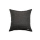 Leather & Polyester Cushion Cover – White, Digital + Patch Work, 16x16 inch, Set of 1