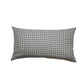 Leather & Polyester Cushion Cover – Rust, Patti Work, 12x22 inch, Set of 1