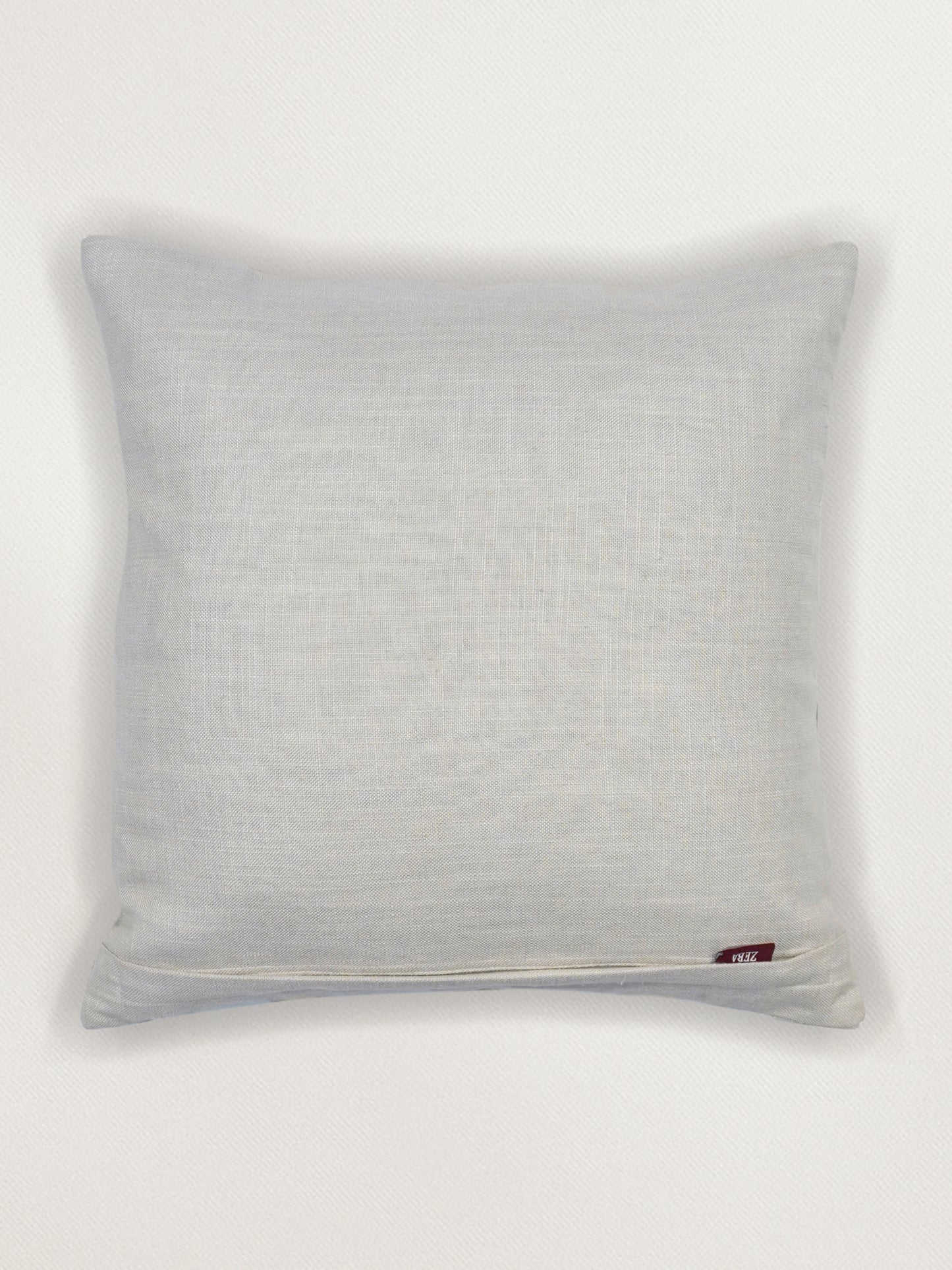 Patti Work Modern Cushion Cover 16 Inch x 16 Inch | Leather
