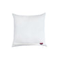 Brocade Silk Cushion Cover with Motif Embroidered - White