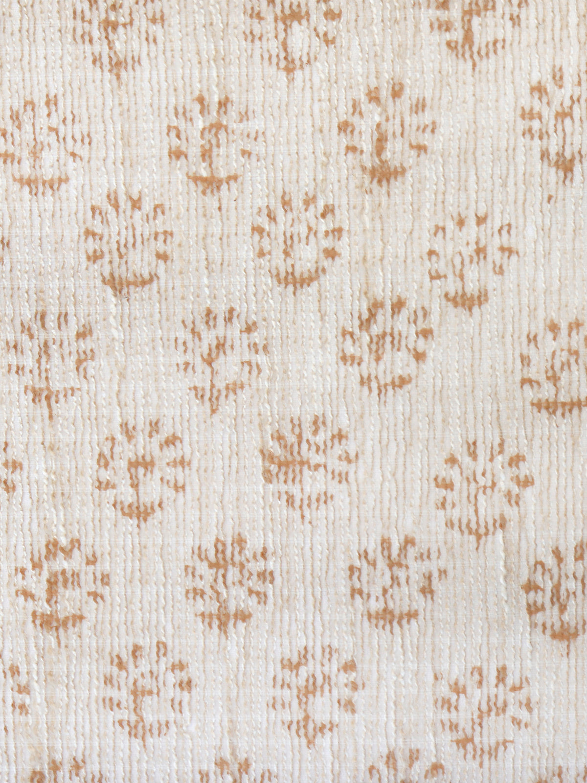 Block Printed Cushion Cover | Flange Border - Linen 20 x 20 inches