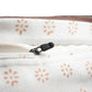 Block Printed Cushion Cover | Flange Border - Linen 20 x 20 inches