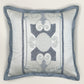 Embroidered Cushion Cover 16 Inch x 16 Inch | Grey