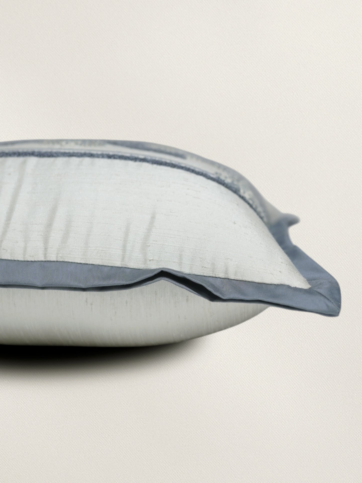 Embroidered Cushion Cover 16 Inch x 16 Inch | Grey