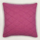 Hand Embroidered Luxe Collection Cushion Cover | Block Printing Coral - 16x16 Inches