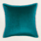 Hand Embroidered Pichwai Cushion Cover with Digital Print | Chevron Flange Border Velvet 18x18 Inches