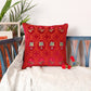 Pichwai Collection of Hand Embroidered Cushion Covers | Multicolor, Velvet (Set of 2)