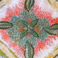 Poyester Blend Cushion Cover – White Linen, Hand Embroidery 12x12 inch Set of 1