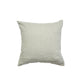 Poyester Blend Cushion Cover – White Linen, Hand Embroidery 12x12 inch Set of 1