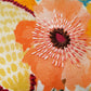 White Linen Cushion Cover – Hand embroidery and digital print, 12x22 inch Set of 1