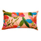 Multicolor Linen Cushion Cover- Hand Painted Design 12x12 inches,set of 1