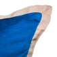 Blue Linen Cushion Cover-Flat Piping |16x16 inches,set of 1