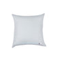 Linen Cushion Cover – Light Blue, Patch Work 16x16 inch Set of 1