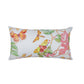 Linen Cushion Cover – Blue, Painted Design 12x22 inch set of 1