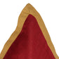 Linen Cushion Cover – Red, Flat Piping 16x16 inch Set of 1