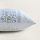 Polyester Blend Cushion Cover - Off White with Digital & Hand Work and Lace, 16x16 inches, Set of 1