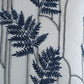 Embroidered Cushion Cover 16 Inch x 16 Inch | Blue | Linen
