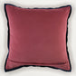 Hand Embroidered Cushion Cover 16 Inch x 16 Inch | Velvet