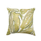 White Linen Cushion Cover -Hand and digital print, 16x16 inches, Set of 1