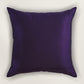 Aari Embroidered  100% Polyester  Cushion Cover | 16 Inch  x 16 Inch | Purple