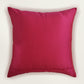 Aari Embroidered  100% Polyester  Cushion cover | 16x16inch | Pink