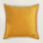 Aari Embroidered  100% Polyester  Cushion Cover | 16x16inch | Yellow