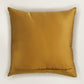 Embroidered  100% Polyester  Cushion Cover, | 16x16inch | Golden