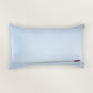 Hand Embroidered Velvet cushion cover 12x20inch, Printed, Pink & Yellow
