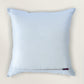 Hand Embroidered Taffeta Cushion Cover 16x16 Inch, Pink