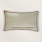 Embroidered Taffeta Cushion cover 12x20inch, Multicolor