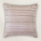 Embroidered Velvet Cushion Cover 16x16inch, Purple & Gold