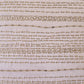 Embroidered Velvet Cushion Cover 16x16inch, Purple & Gold