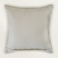 Polycotton Embroidered Cushion Cover 18x18inch, Beige