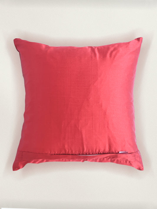 Pink Patchwork Cushion cover 16 Inch x 16 Inch