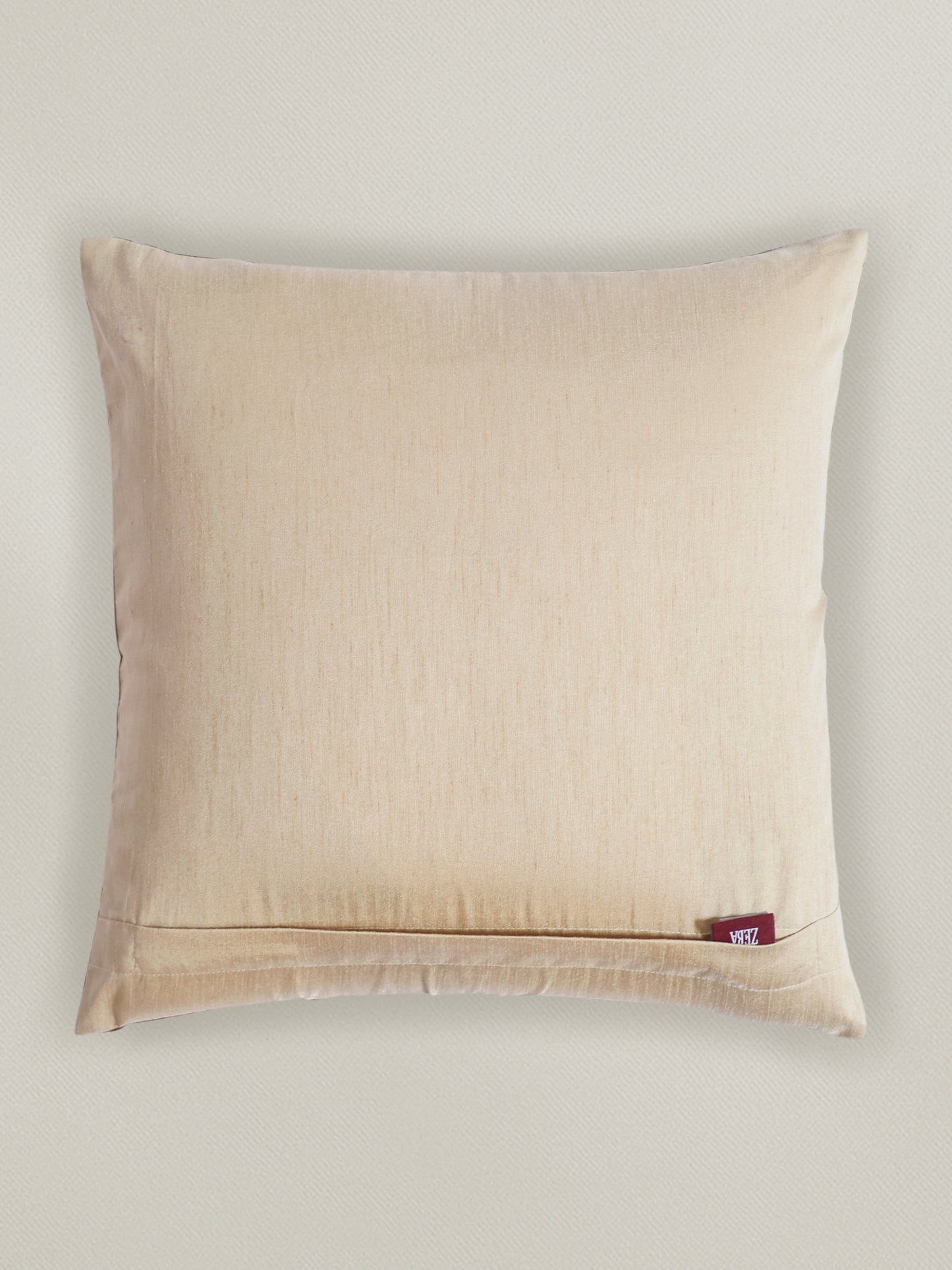 Patchwork Cushion Cover 16 Inch x 16 Inch with Flat piping