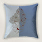 Embroidered Patchwork Cushion Cover 16x16inch