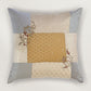 Hand Embroidered Patchwork Cushion Cover 16 Inch x 16 Inch