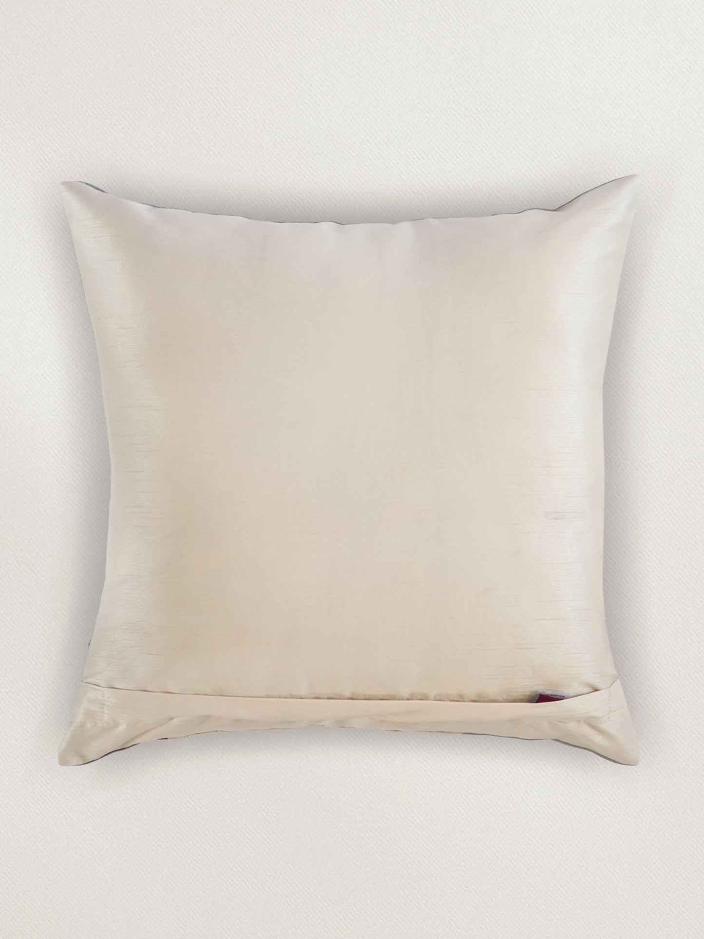 Hand Embroidered Patchwork Cushion Cover 16 Inch x 16 Inch