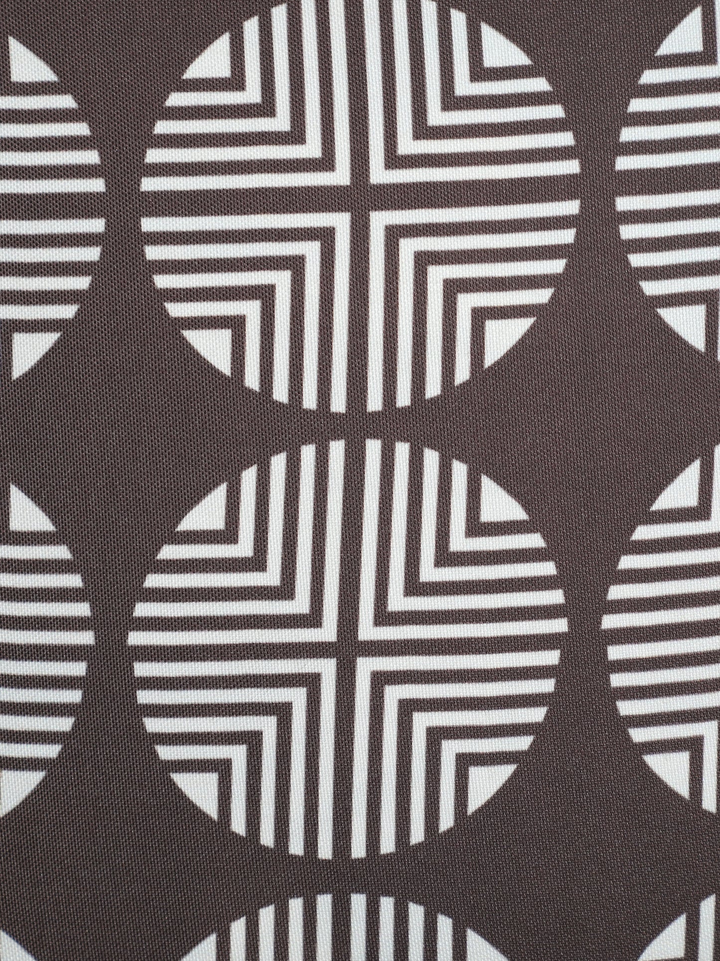 Brown Geometric Printed | 20x 20 inch Square Decorative Cushion Cover