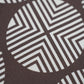 Brown Geometric Printed | 20x 20 inch Square Decorative Cushion Cover