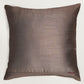 Golden & Rust Embroidered & Printed | 16 x 16 inch Square Cushion Cover