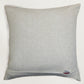 Brown & Beige Applique Embroidered | 16 x 16 inch Leather Cushion Cover