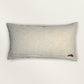 Black & White Embroidered | 12 x 22 inch Rectangular Cushion Cover