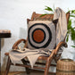Brown Geometric Patchwork | 16 x 16 Inch Square Decorative Cushion Cover